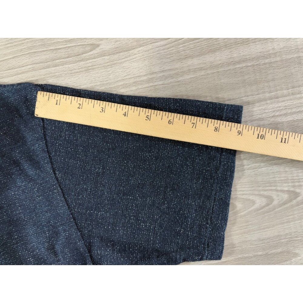 45Rpm studio cotton Short Sleeve T-Shirt sz 4 US M color Indigo Dark Blue Japan - Picture 8 of 8